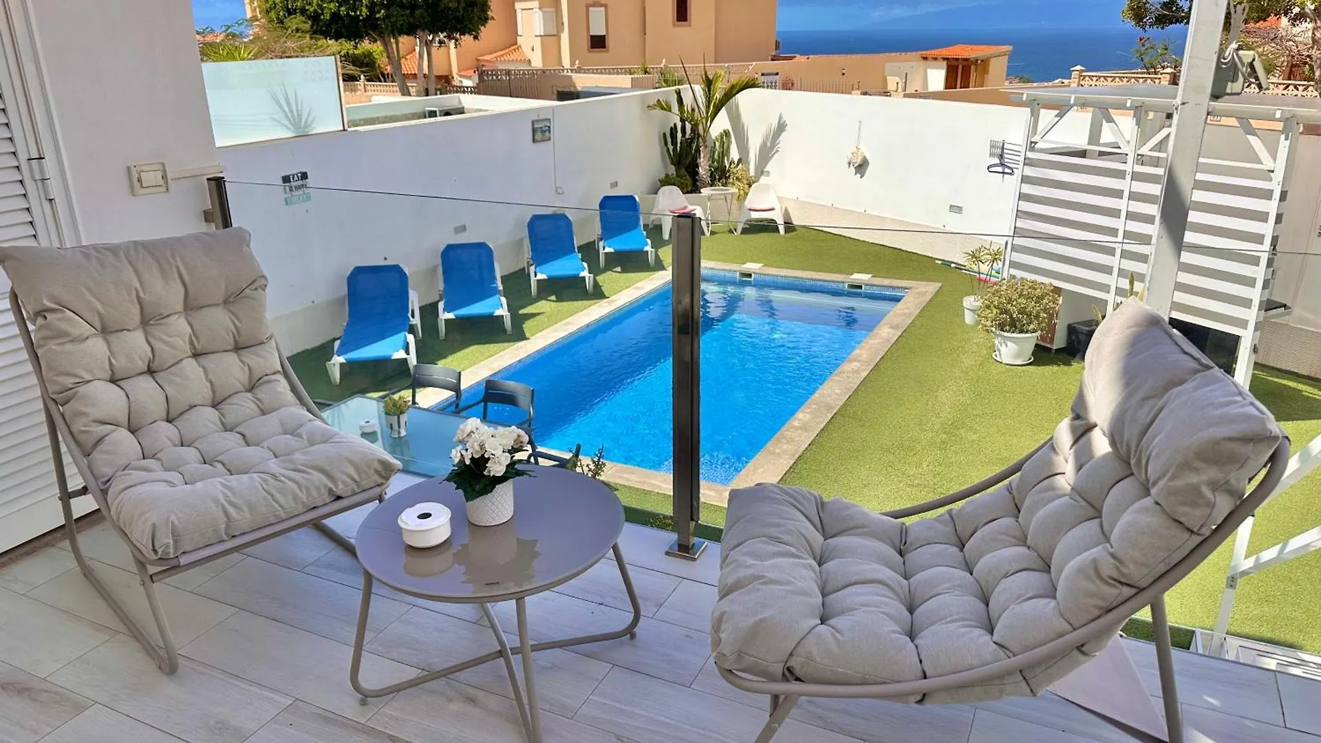 El Mar House & Private Heated Pool Apartment Costa Adeje  Spain