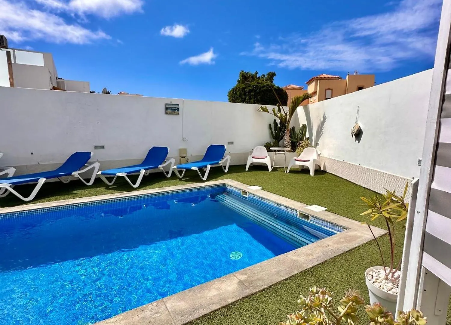 El Mar House & Private Heated Pool Apartment Costa Adeje  Spain